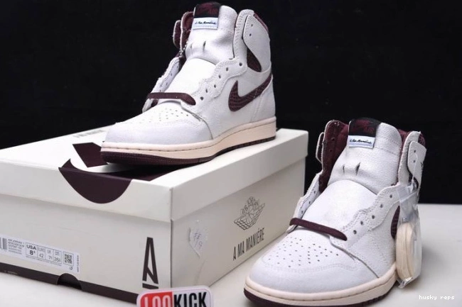 Cheap Husky Jordan x Ma Maniere High OG DO7097-100 A Air 1 0725
